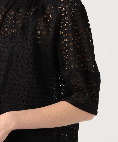 No.6 Store(ナンバーシックスストア)の「NO.6 MAIA レースブラウス(シャツ/ブラウス・レディース・ブラック・S)」の8枚目の写真