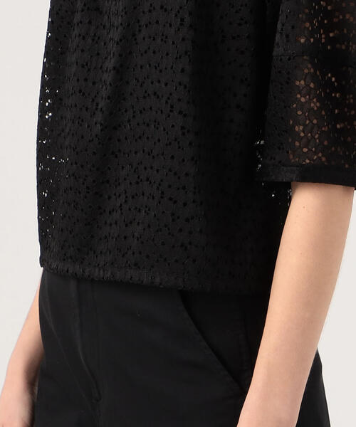 No.6 Store(ナンバーシックスストア)の「NO.6 MAIA レースブラウス(シャツ/ブラウス・レディース・ブラック・S)」の6枚目の写真