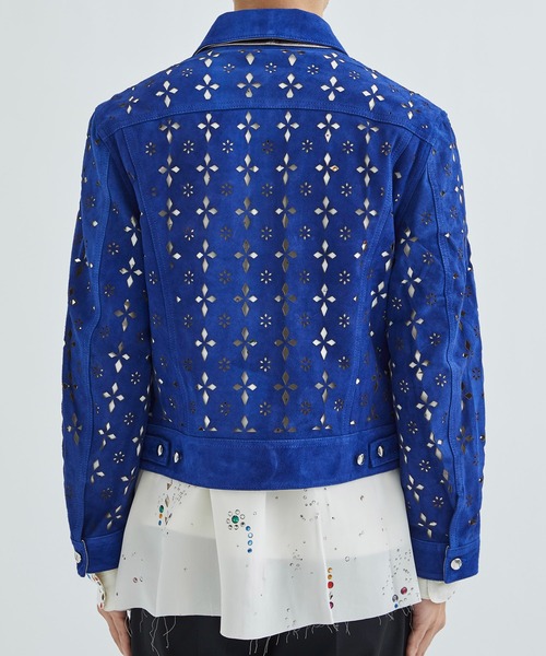 MASU/エムエーエスユー】DIAMOND-CUT LEATHER JACKET（ブルゾン