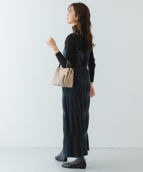 RODE SKO(ロデスコ)の「プチ2WAYトートバッグ(トートバッグ・レディース・ベージュ/ホワイト系その他/ブラック系その他/ライトカーキ/グレー/ブルー/モカ・ONE)」の8枚目の写真