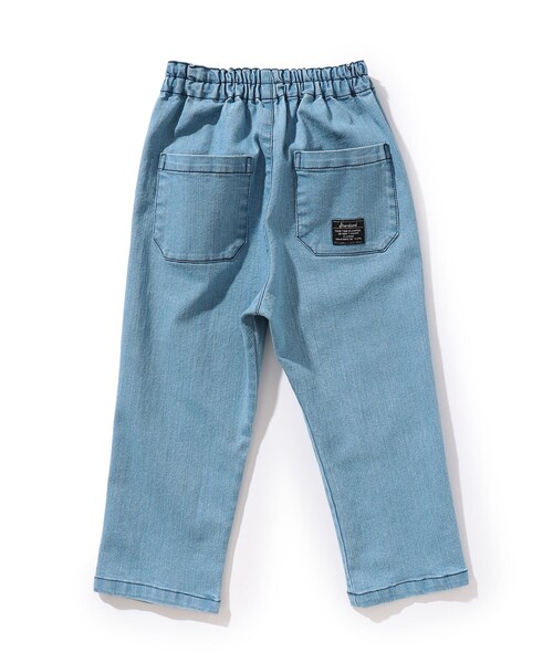SHOO・LA・RUE（シューラルー）の「◆【110-140cm】軽量デニム切り替えパンツ（デニムパンツ・キッズ・ブルー系5/サックスブルー系5・12/11/13/14）」の5枚目の写真