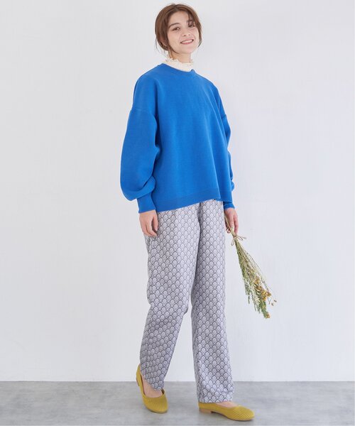 LBC(エルビーシー)の「ジャカード柄パンツ(その他パンツ・レディース・グリーン/チャコールグレー・M/L)」の16枚目の写真