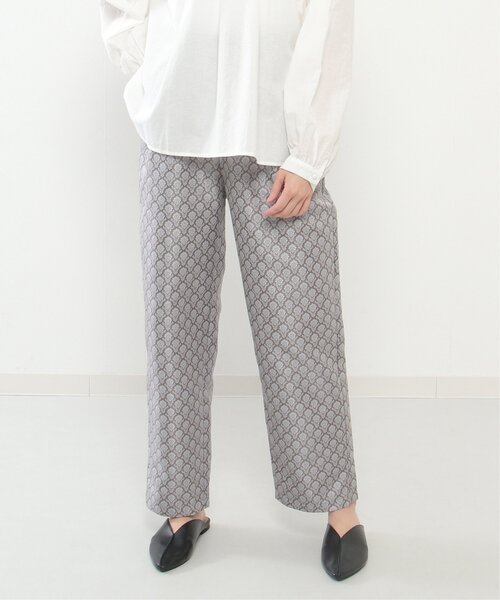 LBC(エルビーシー)の「ジャカード柄パンツ(その他パンツ・レディース・グリーン/チャコールグレー・M/L)」の17枚目の写真