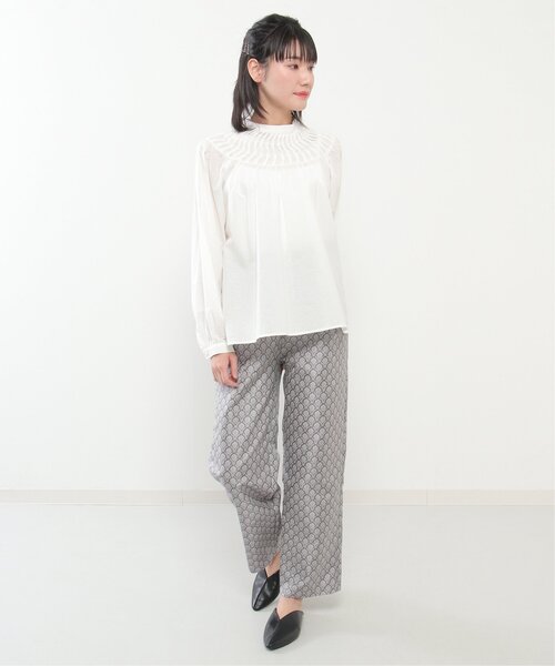 LBC(エルビーシー)の「ジャカード柄パンツ(その他パンツ・レディース・グリーン/チャコールグレー・M/L)」の18枚目の写真