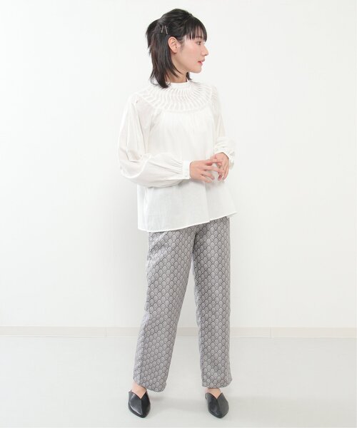 LBC(エルビーシー)の「ジャカード柄パンツ(その他パンツ・レディース・グリーン/チャコールグレー・M/L)」の19枚目の写真