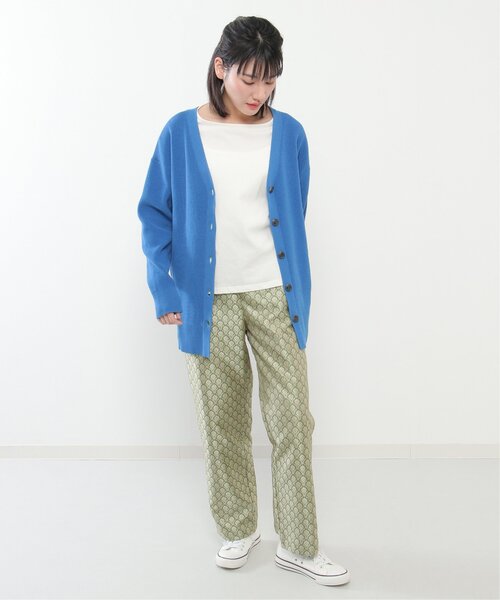 LBC(エルビーシー)の「ジャカード柄パンツ(その他パンツ・レディース・グリーン/チャコールグレー・M/L)」の20枚目の写真