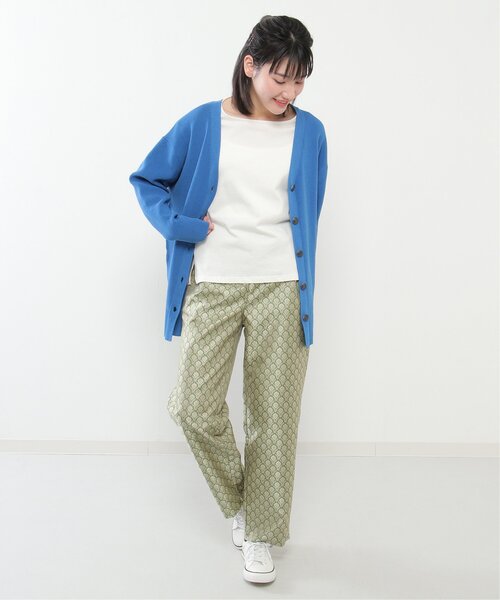 LBC(エルビーシー)の「ジャカード柄パンツ(その他パンツ・レディース・グリーン/チャコールグレー・M/L)」の21枚目の写真