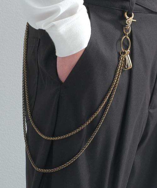 improves（インプローブス）の「2連 ウォレット チェーン（ウォレットチェーン・メンズ・シルバー/シルバー系その他2/ブラック系その他/ブラック系その他2/シルバー系その他/ゴールド系その他2/ゴールド/シルバー系その他3/ブラック系その他3/ゴールド系その他3/ゴールド系その他/ブラック・FREE）」の10枚目の写真