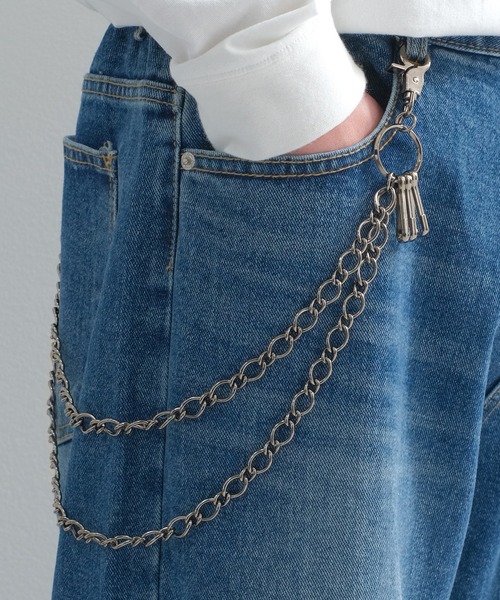 improves（インプローブス）の「2連 ウォレット チェーン（ウォレットチェーン・メンズ・シルバー/シルバー系その他2/ブラック系その他/ブラック系その他2/シルバー系その他/ゴールド系その他2/ゴールド/シルバー系その他3/ブラック系その他3/ゴールド系その他3/ゴールド系その他/ブラック・FREE）」の5枚目の写真