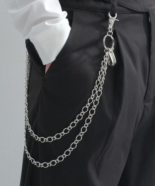 improves（インプローブス）の「2連 ウォレット チェーン（ウォレットチェーン・メンズ・シルバー/シルバー系その他2/ブラック系その他/ブラック系その他2/シルバー系その他/ゴールド系その他2/ゴールド/シルバー系その他3/ブラック系その他3/ゴールド系その他3/ゴールド系その他/ブラック・FREE）」の8枚目の写真