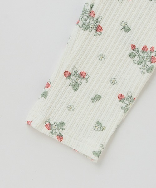 petit main（プティマイン）の「バックフリルレギンス（レギンス/スパッツ・キッズ・クリーム/ブルー/ライトグレー/オフホワイト/キナリ/ライトピンク・80ｃｍ/100cm/110cm/120cm/90cm）」の19枚目の写真