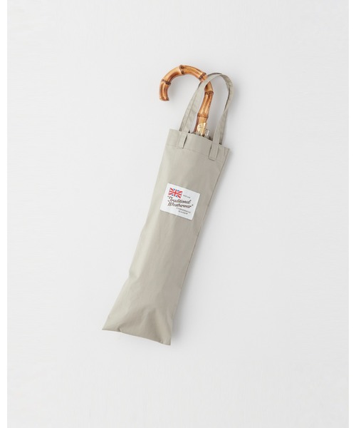 Traditional Weatherwear(トラディショナルウェザーウェア)の「FOLDING BAMBOO(折りたたみ傘・レディース・ホワイト/グリーン系その他2/グリーン系その他/パープル/ホワイト系その他・F)」の11枚目の写真