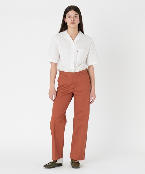 Levi's(リーバイス)の「Levi's/リーバイス オープンカラーシャツ WHITE ALYSSUM(その他トップス・レディース・マルチ・XS/S/M)」の5枚目の写真