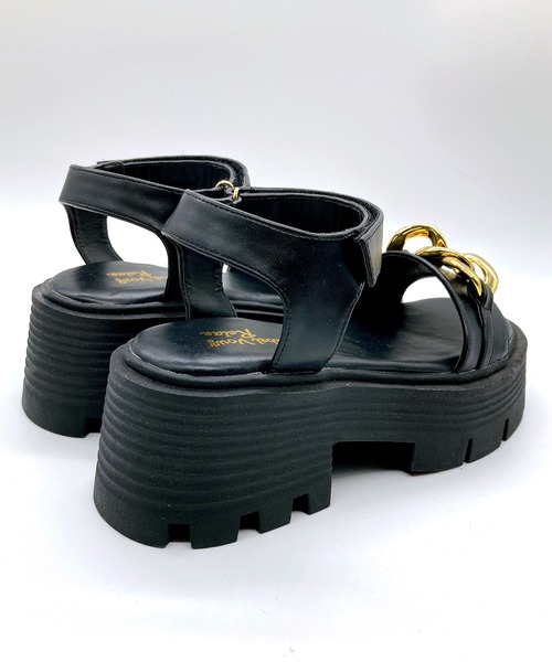 ブルーが目を引く_CHANEL_厚底サンダル_サンダル_チャンキー sk114.jpg