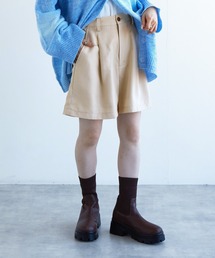 w closet | 【セットアップ対応】リネンタッチショートパンツ(その他パンツ)