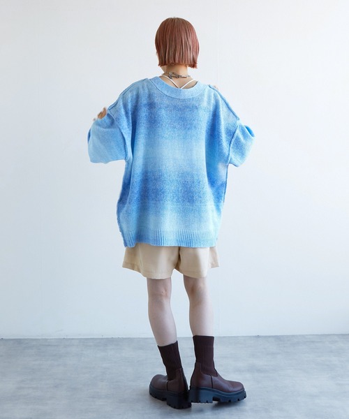 w closet(ダブルクローゼット)の「【セットアップ対応】リネンタッチショートパンツ(その他パンツ・レディース・ブラック/ネイビー/ライトベージュ・FREE)」の11枚目の写真