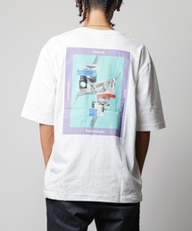 FRANKLIN & MARSHALL（フランクリンマーシャル）の「【Kt】【SIXSENCERECORD×FRANKLIN & MARSHALL】BACKプリントS/S TEE（Tシャツ/カットソー）」