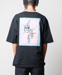 FRANKLIN & MARSHALL（フランクリンマーシャル）の「【Kt】【SIXSENCERECORD×FRANKLIN & MARSHALL】BACKプリントS/S TEE（Tシャツ/カットソー）」
