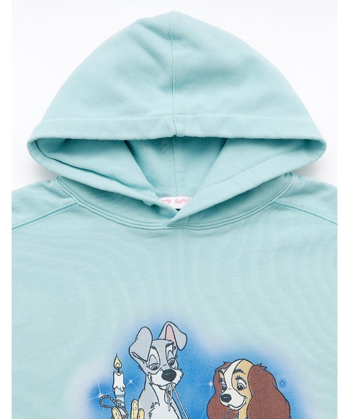 Little sunny bite（リトルサニーバイト）の「Lady and the Tramp hoodie（パーカー・レディース・キナリ/ブラック/ブルー・MEDIUM/SMALL）」の15枚目の写真