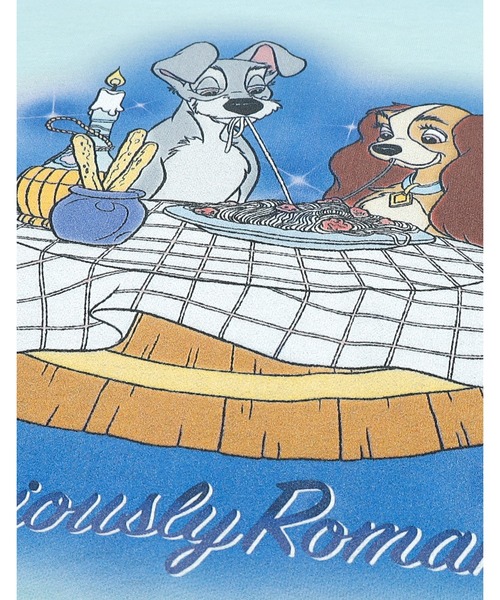 Little sunny bite（リトルサニーバイト）の「Lady and the Tramp hoodie（パーカー・レディース・キナリ/ブラック/ブルー・MEDIUM/SMALL）」の17枚目の写真