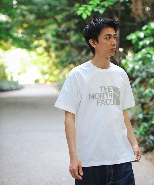 THE NORTH FACE（ザノースフェイス）の「THE NORTH FACE / S/S Big Logo Tee（Tシャツ/カットソー・メンズ・ブラック/ホワイト/グレー・MEDIUM/X-LARGE/XX-LARGE/LARGE/SMALL）」の20枚目の写真