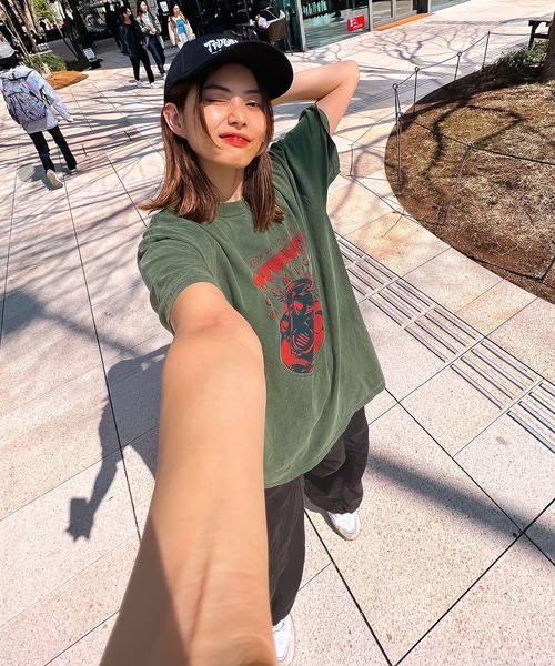 THRASHER（スラッシャー）の「#COMIC 6 GARMENT DYED S/S T-SHIRTS/スラッシャー半袖Tシャツ（Tシャツ/カットソー・メンズ・ホワイト/ダークグリーン/ブラック系その他・MEDIUM/LARGE/X-LARGE）」の16枚目の写真