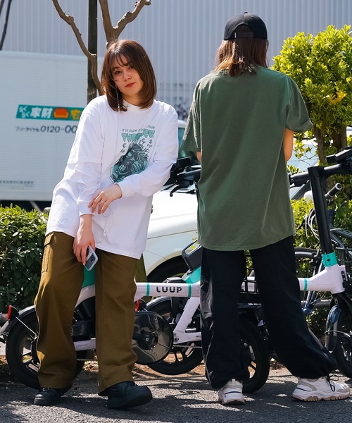 THRASHER（スラッシャー）の「#COMIC 6 GARMENT DYED S/S T-SHIRTS/スラッシャー半袖Tシャツ（Tシャツ/カットソー・メンズ・ホワイト/ダークグリーン/ブラック系その他・MEDIUM/LARGE/X-LARGE）」の8枚目の写真