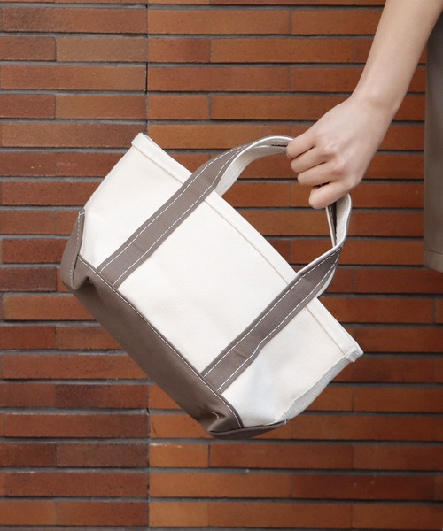 L.L.Bean（エルエルビーン）の「L.L.Bean/エル・エル・ビーン ボート・アンド・トート・バッグ・ミニ（トートバッグ・メンズ・ブラック/イエロー/ネイビー/ブルー/レッド/ブラウン/グリーン/ダークグリーン/オリーブ/ベージュ/グレー/ライトブルー/ローズ・FREE）」の3枚目の写真