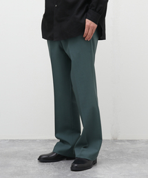 EDIFICE LA BOUCLE | 【LA BOUCLE / ラブークル】トロピカルウール セミフレア スラックス(スラックス)