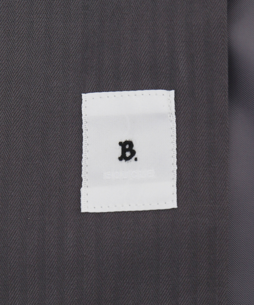 EDIFICE LA BOUCLE(エディフィスラブークル)の「【LA BOUCLE / ラブークル】トロピカルウール セミフレア スラックス(スラックス・メンズ・パープル/ライトグリーン/ブラック・3/1/2)」の11枚目の写真