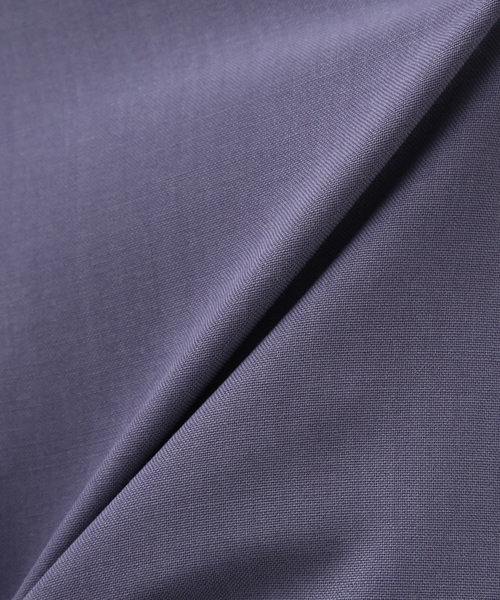 EDIFICE LA BOUCLE(エディフィスラブークル)の「【LA BOUCLE / ラブークル】トロピカルウール セミフレア スラックス(スラックス・メンズ・パープル/ライトグリーン/ブラック・3/1/2)」の14枚目の写真