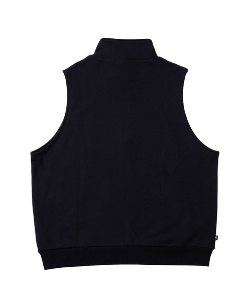 WHO'S WHO gallery（フーズフーギャラリー）の「COOPER FACTスウェットスタンドカラーベスト（ベスト・メンズ・ホワイト/ブラック/ライトグレー・FREE）」の8枚目の写真