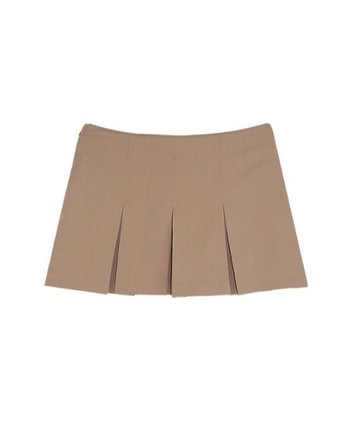 AMAIL(アマイル)の「Super mini skirt(スカート・レディース・ベージュ/ブラック・FREE)」の10枚目の写真