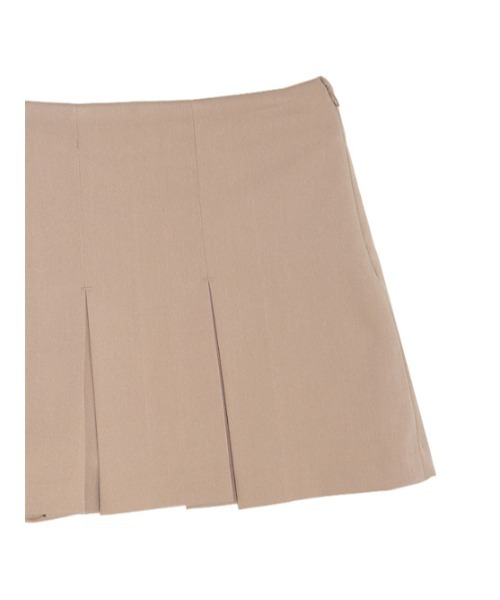 AMAIL(アマイル)の「Super mini skirt(スカート・レディース・ベージュ/ブラック・FREE)」の11枚目の写真