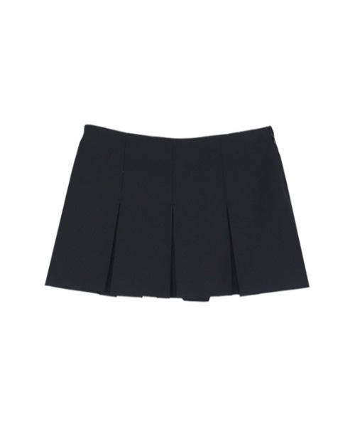 AMAIL(アマイル)の「Super mini skirt(スカート・レディース・ベージュ/ブラック・FREE)」の8枚目の写真