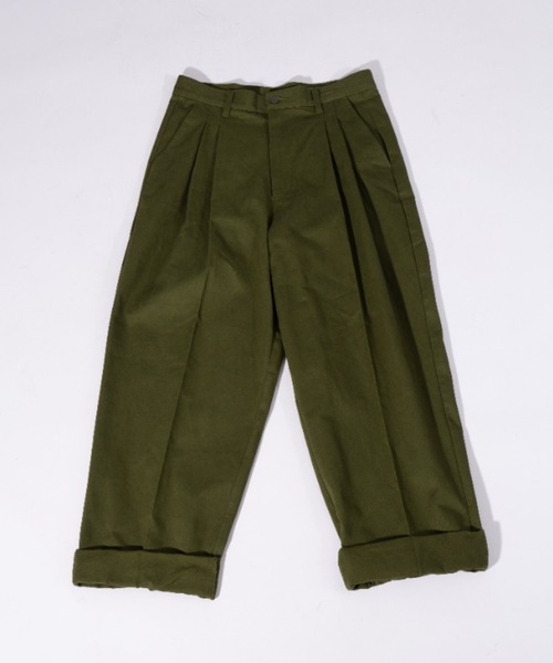 ONCILY(オンシェリー)の「ROLL UP CHINO PANTS / ロールアップチノパンツ(チノパンツ・メンズ・ベージュ/カーキ/ネイビー・SMALL/LARGE/MEDIUM)」の13枚目の写真