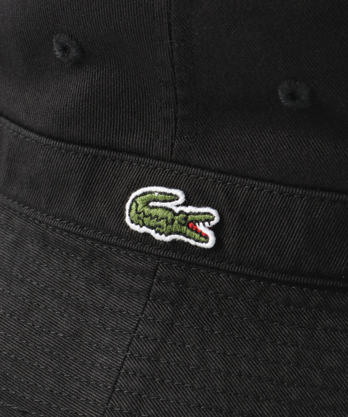 LACOSTE（ラコステ）の「【LACOSTE / ラコステ】ベーシックサハリハット（ハット・メンズ・ホワイト/ブラック/ベージュ/ネイビー・FREE）」の13枚目の写真