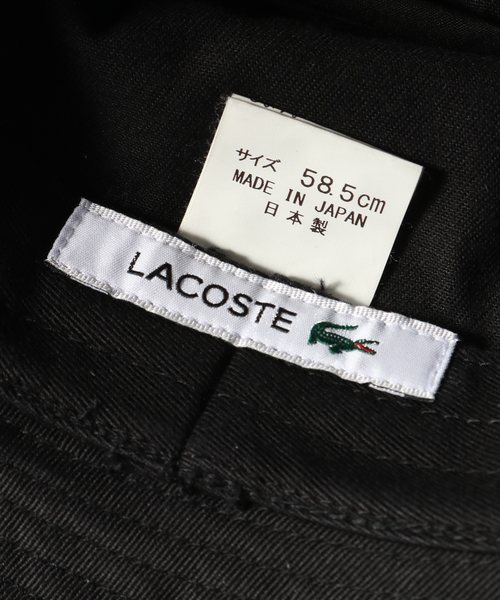 LACOSTE（ラコステ）の「【LACOSTE / ラコステ】ベーシックサハリハット（ハット・メンズ・ホワイト/ブラック/ベージュ/ネイビー・FREE）」の12枚目の写真