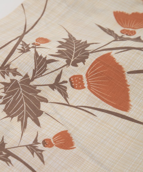 ゆかた館グレース（ユカタカングレース）の「こだわり浴衣５点セット（浴衣・レディース・レッド/クリーム/オフホワイト/サックスブルー/アイボリー/ライトピンク/スミクロ/キナリ/ブルー系/ブルー/サックスブルー系/ライトブルー/ピンクベージュ/ベージュ・MEDIUM/SMALL）」の21枚目の写真