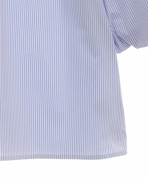 31 Sons de mode（トランテアン　ソン　ドゥ　モード）の「衿レースパフ袖ブラウス（シャツ/ブラウス・レディース・ブラック/サックスブルー/オフホワイト・36）」の9枚目の写真