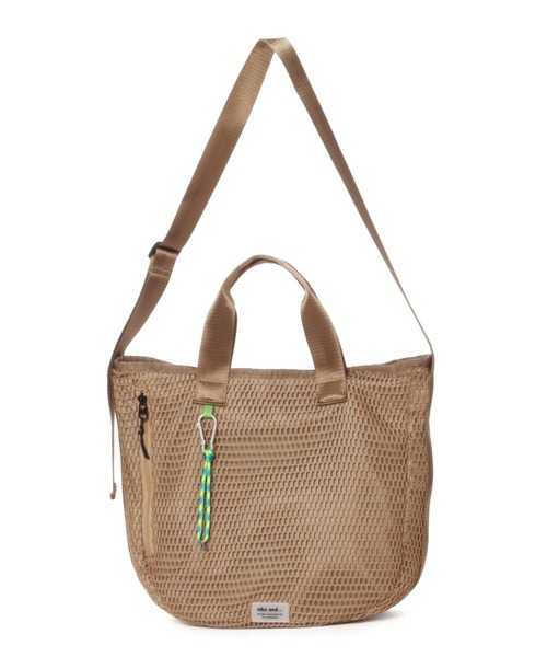 niko and...（ニコアンド）の「オリジナルラウンド2WAYトートバッグ（トートバッグ・レディース・ブラック/グリーン/ベージュ/チャコール・0）」の3枚目の写真