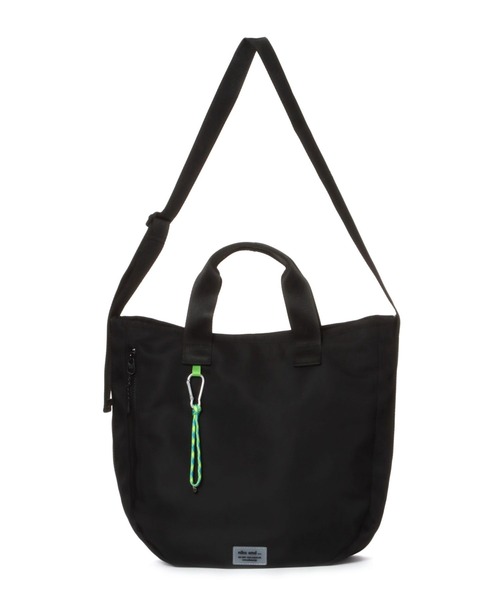 niko and...（ニコアンド）の「オリジナルラウンド2WAYトートバッグ（トートバッグ・レディース・ブラック/グリーン/ベージュ/チャコール・0）」の14枚目の写真