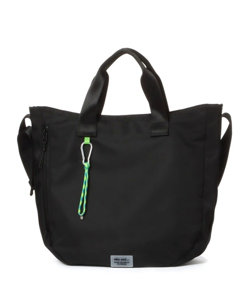 niko and...（ニコアンド）の「オリジナルラウンド2WAYトートバッグ（トートバッグ・レディース・ブラック/グリーン/ベージュ/チャコール・0）」の16枚目の写真