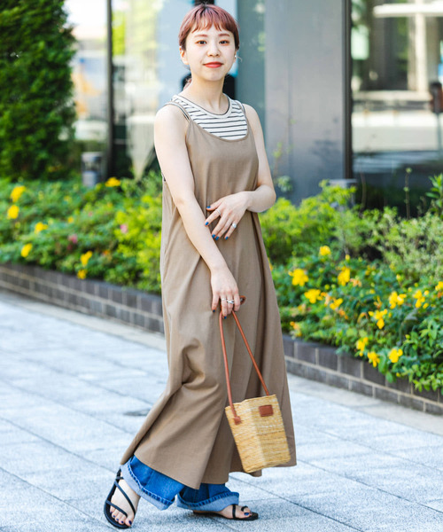 かぐれ リヨセルリネンキャミワンピース 楽天市場】リヨセルリネンキャミワンピース／かぐれ（kagure