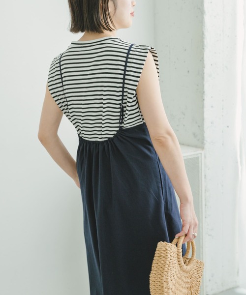 ITEMS URBANRESEARCH(アイテムズ アーバンリサーチ)の「リネンキャミワンピース(ワンピース・レディース・ネイビー/チャコールグレー/ベージュ・FREE)」の16枚目の写真