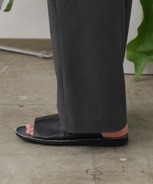 BRADOR ダークブラウン サンダル 41 BRADOR ダークブラウン サンダル 41 BRADOR ダークブラウン サンダル