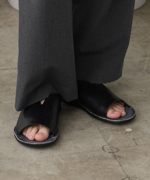 BRADOR(ブラドール)の「BRADOR/ブラドール LEATHER SANDALS サンダル 2026年 夏 夏服(サンダル・メンズ・ブラック/モカ/ブラウン/ダークブラウン/ダークオリーブ・36/37/38/42/40/41)」の7枚目の写真