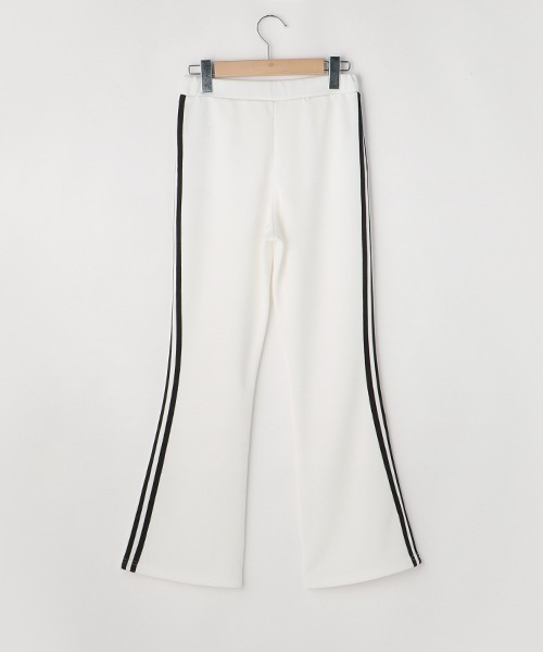 LOVETOXIC（ラブトキシック）の「【LTXC】接触冷感ラインフレアパンツ（その他パンツ・キッズ・ブラック/オフホワイト・SS/S/M/L）」の7枚目の写真