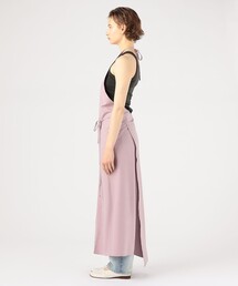 BASERANGE（ベースレンジ）の「BASE RANGE APRON DRESS シルクラップ