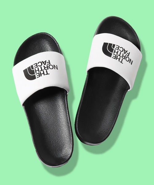 THE NORTH FACE（ザノースフェイス）の「日本未発売 THE NORTH FACE/ノースフェイス BASIC SLIDE（サンダル・メンズ・ホワイト/ブラック・23/24/25/26/27/28）」の2枚目の写真